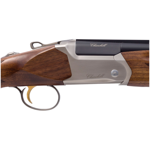 CHURCHILL 812 SILVER O/U 12G - Image 2