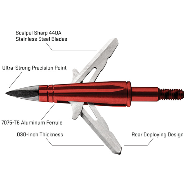 TenPoint EVO-X CenterPunch Broadhead (3-pack) - Image 2